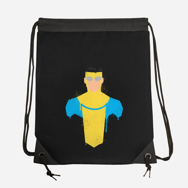 Invincible-none drawstring bag-Ursulalopez