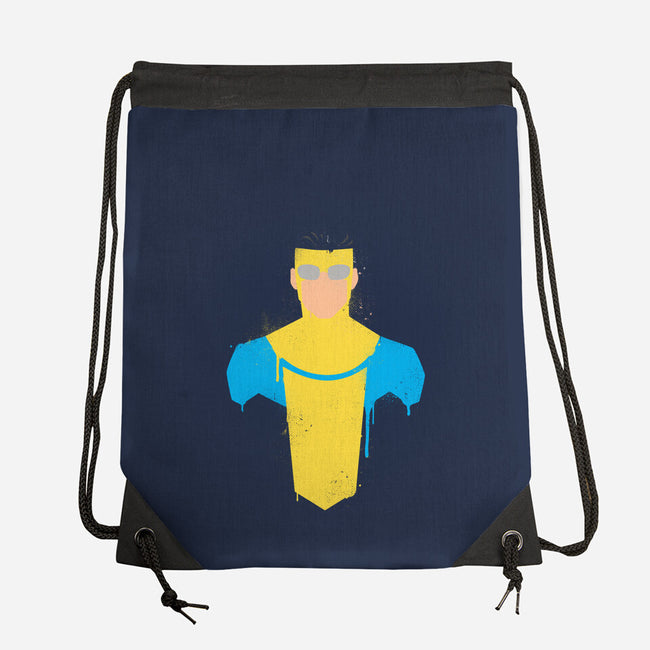 Invincible-none drawstring bag-Ursulalopez