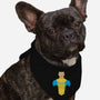 Invincible-dog bandana pet collar-Ursulalopez