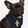 Invincible-dog bandana pet collar-Ursulalopez