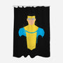 Invincible-none polyester shower curtain-Ursulalopez