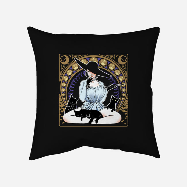 Crazy Cat Lady D-none removable cover w insert throw pillow-angdzu