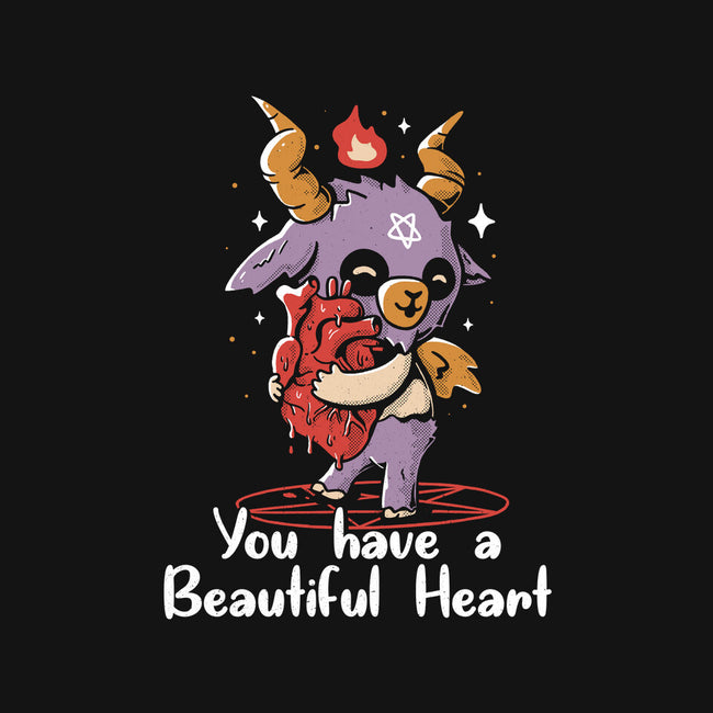 You Have a Beautiful Heart-womens fitted tee-tobefonseca