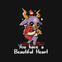 You Have a Beautiful Heart-none zippered laptop sleeve-tobefonseca
