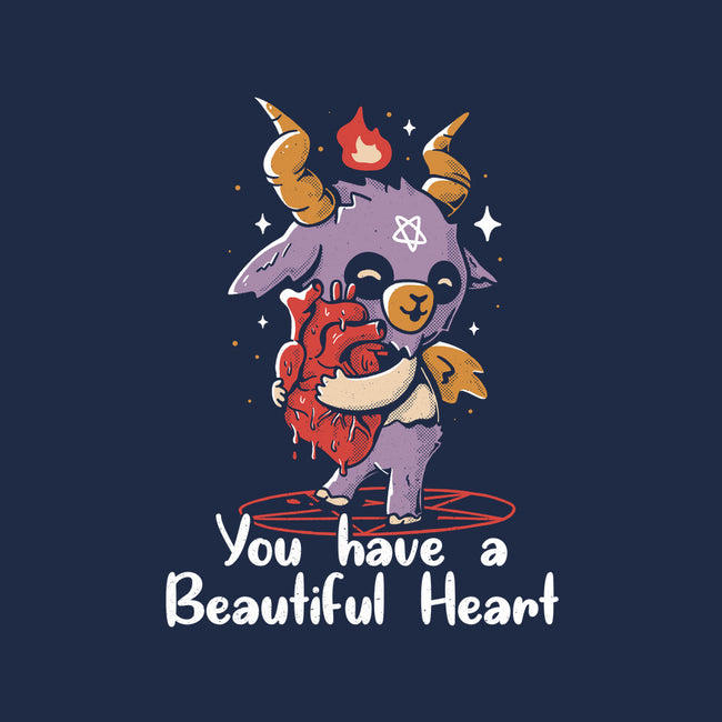 You Have a Beautiful Heart-none drawstring bag-tobefonseca
