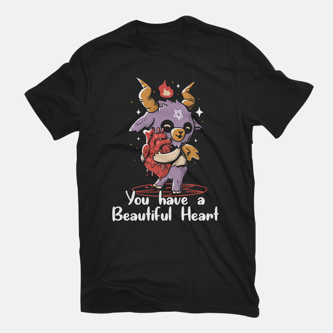 You Have a Beautiful Heart-womens basic tee-tobefonseca