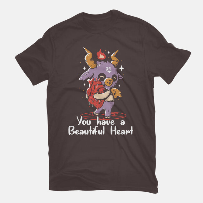 You Have a Beautiful Heart-womens basic tee-tobefonseca