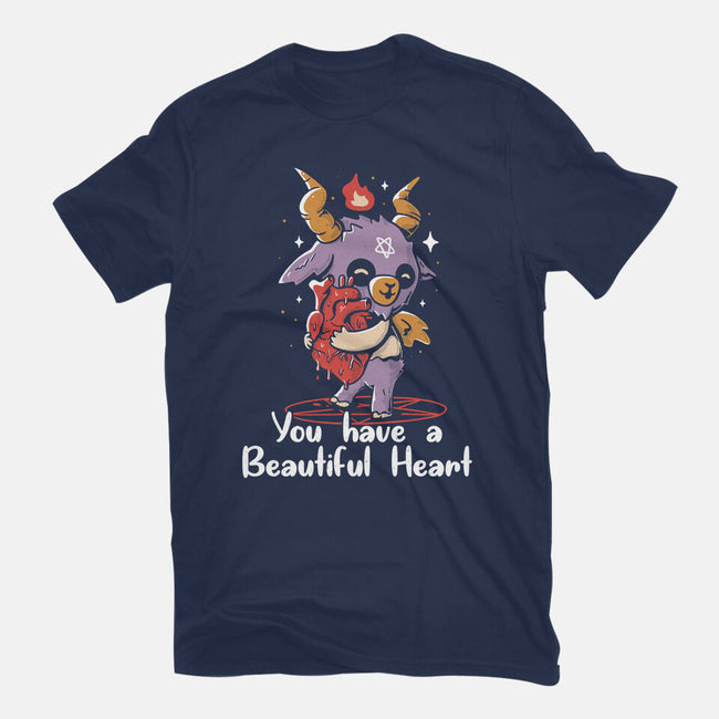 You Have a Beautiful Heart-mens basic tee-tobefonseca