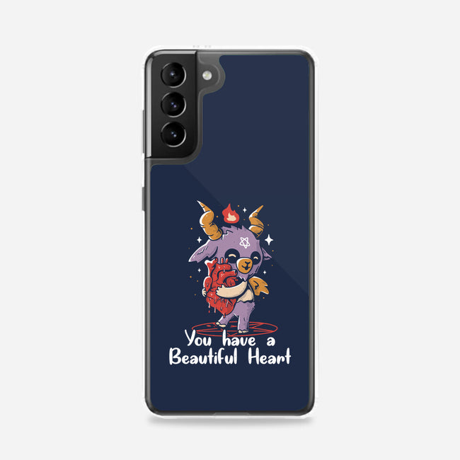 You Have a Beautiful Heart-samsung snap phone case-tobefonseca