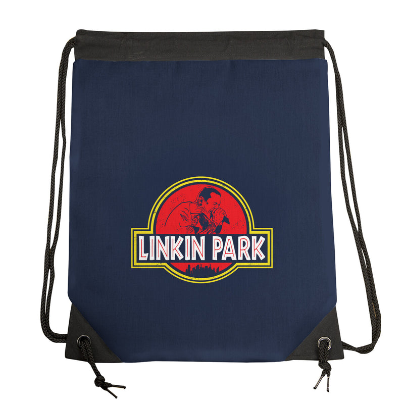 Linkin Park-none drawstring bag-turborat14 by TeeFury