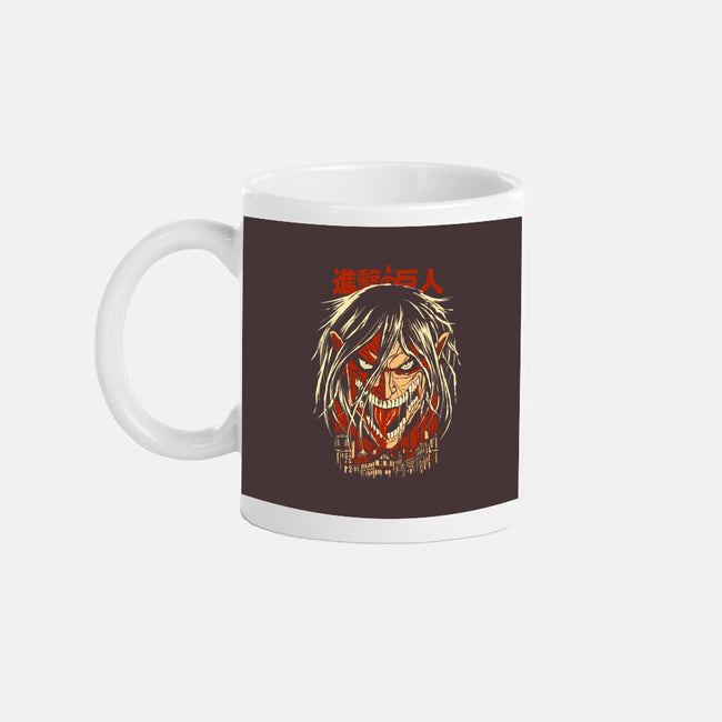 Attack Eren-none glossy mug-silentOp