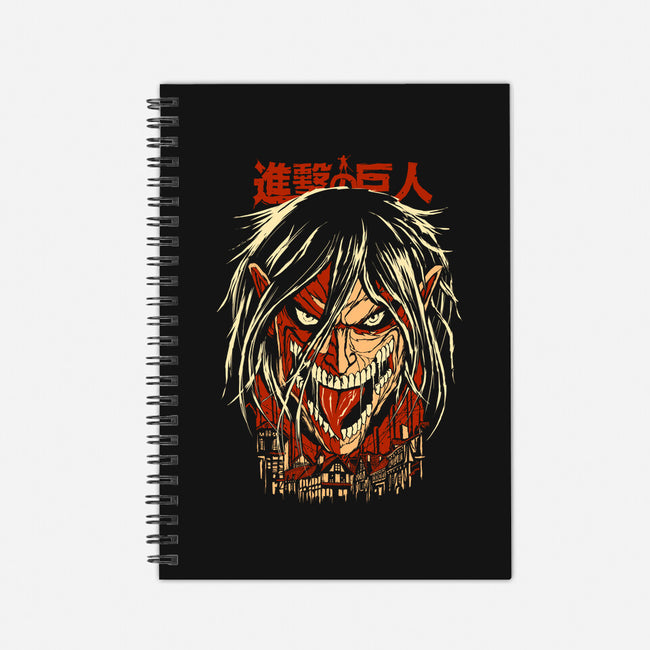 Attack Eren-none dot grid notebook-silentOp