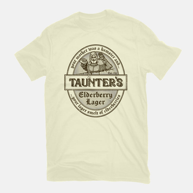 Your Lager Smelt Of Elderberries-womens basic tee-kg07