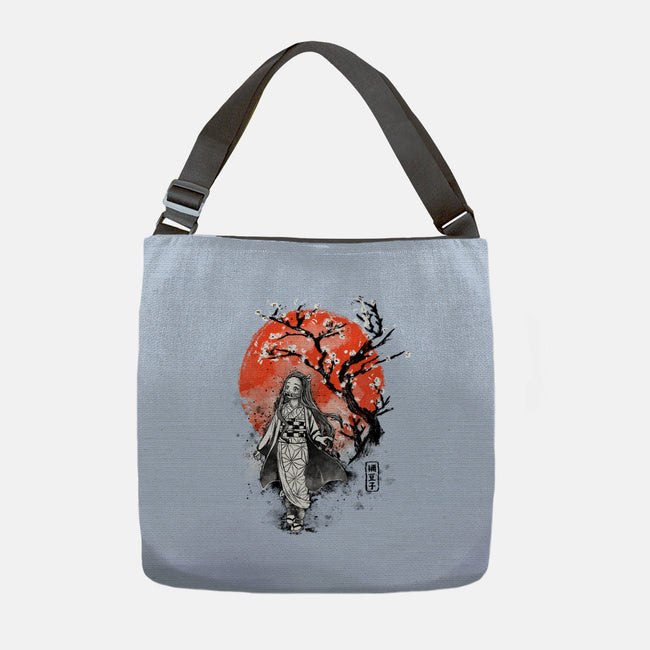 Sister Ink-none adjustable tote-IKILO