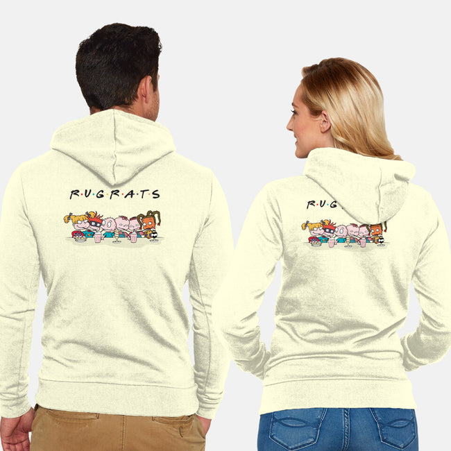 Rugfriends-unisex zip-up sweatshirt-jasesa