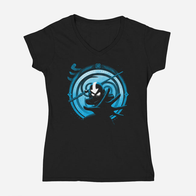 Air Master-womens v-neck tee-teesgeex