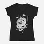 Shenlong-womens v-neck tee-Jelly89