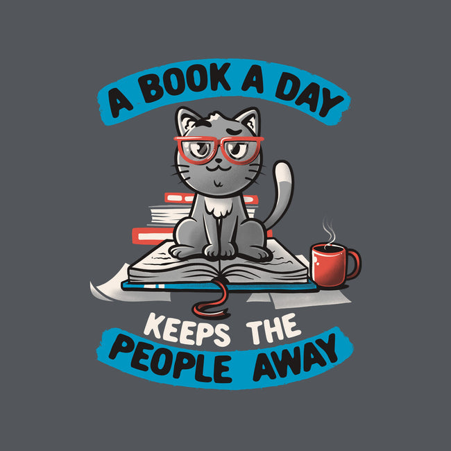 A Book A Day-none removable cover w insert throw pillow-koalastudio
