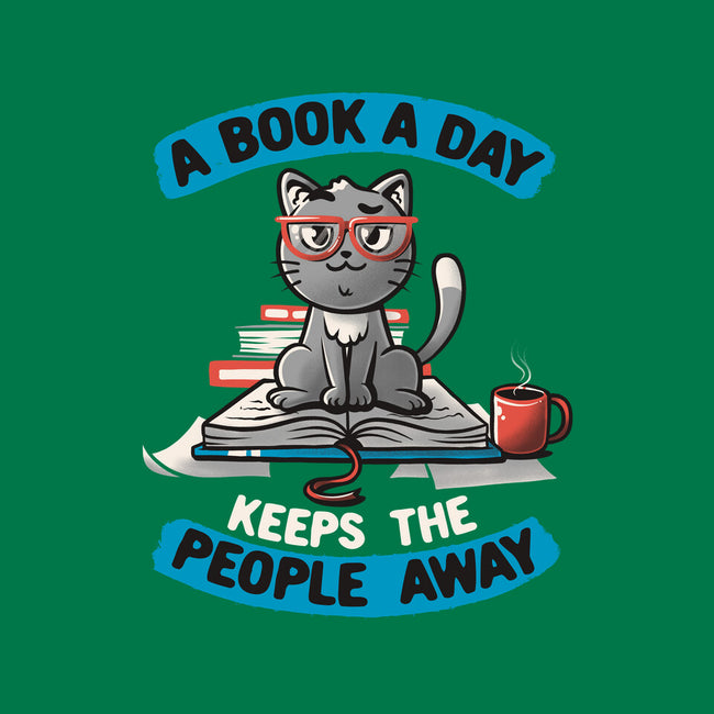A Book A Day-none removable cover w insert throw pillow-koalastudio