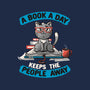 A Book A Day-none removable cover w insert throw pillow-koalastudio