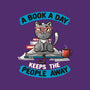 A Book A Day-none zippered laptop sleeve-koalastudio