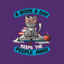 A Book A Day-none glossy sticker-koalastudio