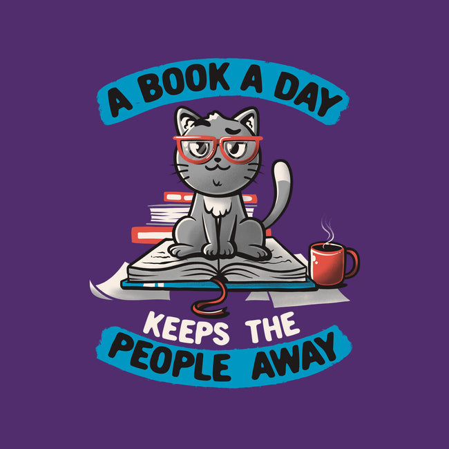 A Book A Day-none removable cover w insert throw pillow-koalastudio