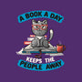 A Book A Day-none removable cover w insert throw pillow-koalastudio