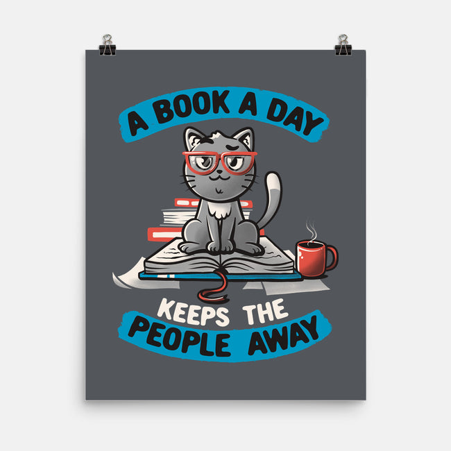 A Book A Day-none matte poster-koalastudio