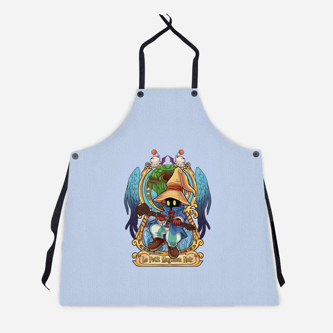 Le Petit Magicien Noir-unisex kitchen apron-Sarya