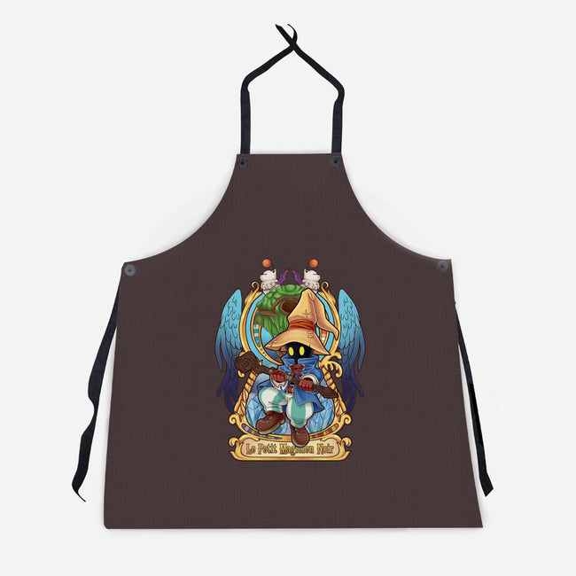 Le Petit Magicien Noir-unisex kitchen apron-Sarya