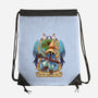 Le Petit Magicien Noir-none drawstring bag-Sarya