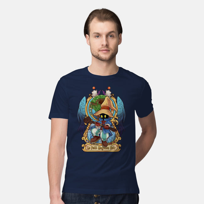 Le Petit Magicien Noir-mens premium tee-Sarya