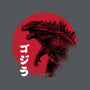 Red Sun Kaiju-unisex basic tee-DrMonekers