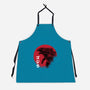 Red Sun Kaiju-unisex kitchen apron-DrMonekers