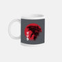 Red Sun Kaiju-none glossy mug-DrMonekers
