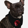 Red Sun Kaiju-dog bandana pet collar-DrMonekers