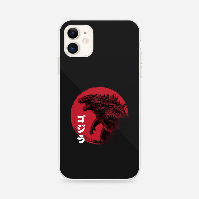 Red Sun Kaiju-iphone snap phone case-DrMonekers