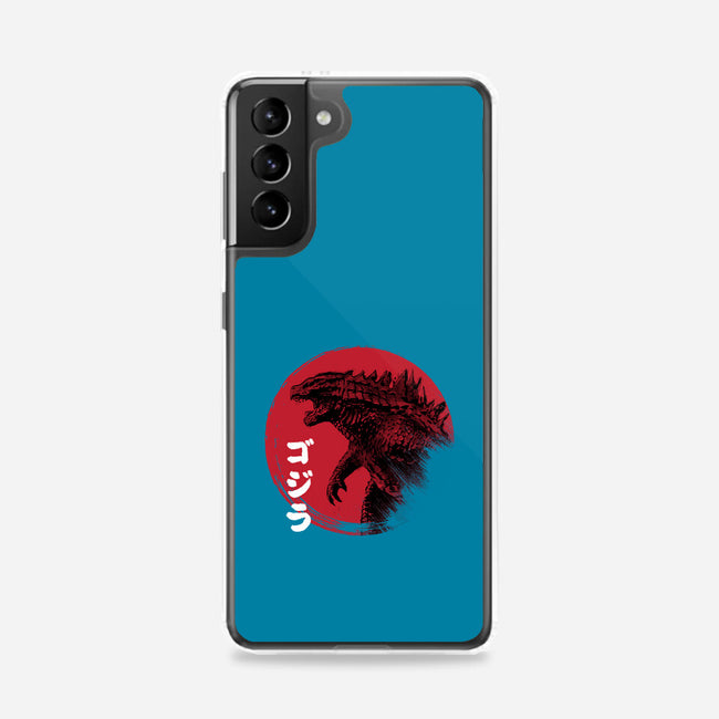 Red Sun Kaiju-samsung snap phone case-DrMonekers