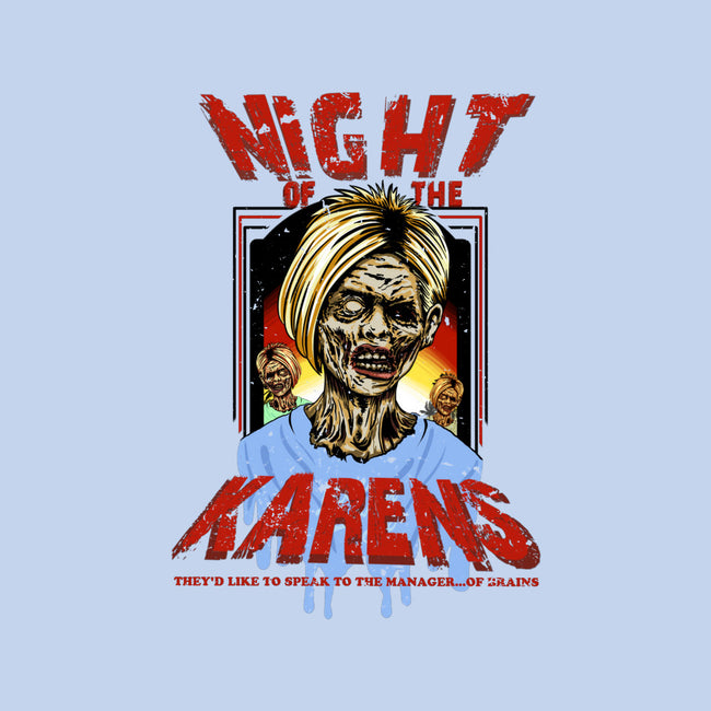 Night Of The Karens-womens fitted tee-SubBass49