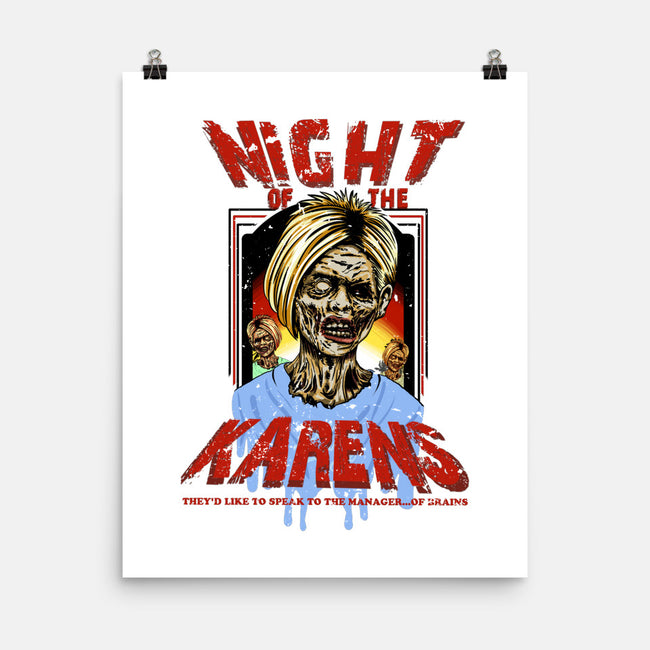 Night Of The Karens-none matte poster-SubBass49