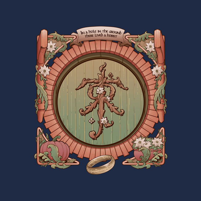 A Hole In The Ground-womens basic tee-saqman