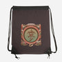 A Hole In The Ground-none drawstring bag-saqman