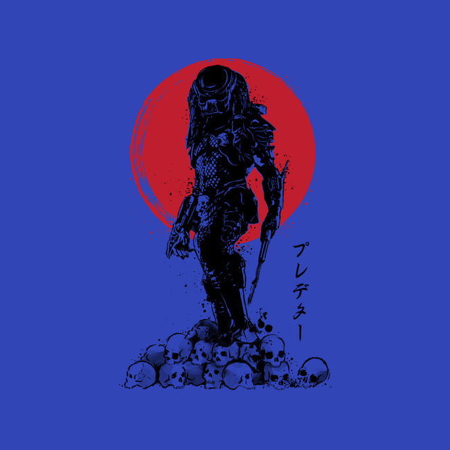 Yautja Hunter Sumi-E-mens heavyweight tee-DrMonekers