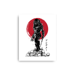 Yautja Hunter Sumi-E