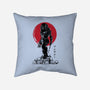Yautja Hunter Sumi-E-none removable cover w insert throw pillow-DrMonekers