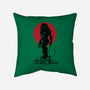 Yautja Hunter Sumi-E-none removable cover w insert throw pillow-DrMonekers