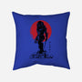 Yautja Hunter Sumi-E-none removable cover w insert throw pillow-DrMonekers