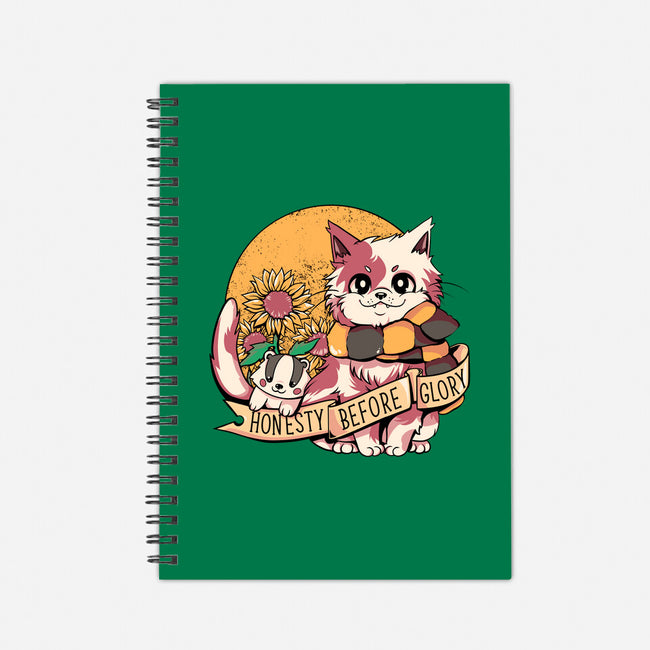 Honest Cat-none dot grid notebook-tobefonseca
