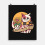 Honest Cat-none matte poster-tobefonseca